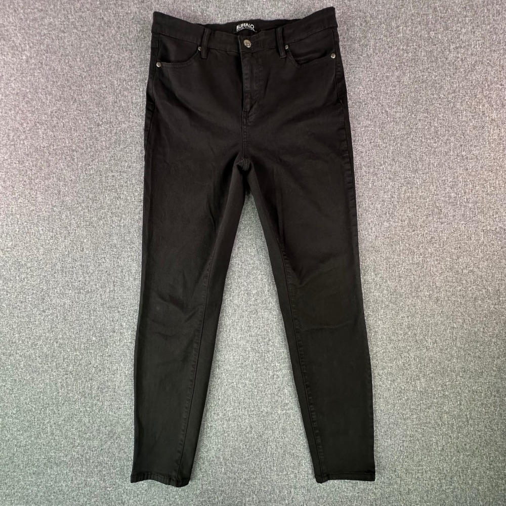 Buffalo Skinny Jeans Womens 8 Hanna Black High Rise Stretch Denim Pants